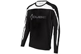 Cube Blackline Fahrrad Freeride Trikot lang schwarz/weiss 2012
