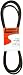 Tools & Hardware : Swisher 122-Inch Belt - Fits T-60, FM-50 ZT2460, ZT2560, ZT2660, ZT2660B 5058
