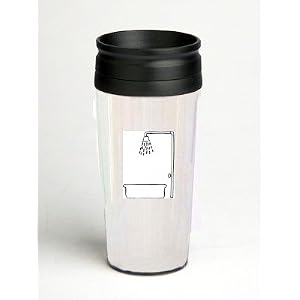 16 oz. Double Wall Insulated Tumbler with bathroom accessories - Paper Insert by 