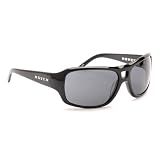 HOVEN PLADIUM 36-0102 BLACK GLOSS HANDMADE ACETATE FRAME GREY POLARIZED LENS PLASTIC... by 