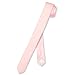Biagio 100% SILK Narrow NeckTie EXTRA Skinny LIGHT PINK Men's 1.5