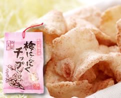 梅翁園.梅にんにくチップ 120g