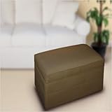 Sleep and Store Large Storage Ottoman Color: Velsuede-Mokka