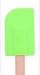 SiliconeZone Medium Wood Spatula, Green