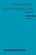 Johann Wolfgang Goethe: Faust I. Lekt�reschl�ssel