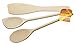 Kitchen Craft Beech Wood Utensils, Set of Three