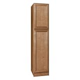Coastal Collection LUC-2484-18HER-G Heritage Series Maple with Ginger Glaze Finish Tall Linen, 24-Inch Wide-by-84-Inch... by 