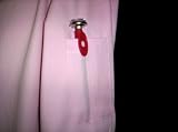 CHEF JACKET COAT TWILL PINK LIGHT