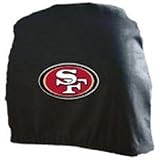 San Francisco 49ers Head Rest Cover One Pair