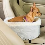 Small Console Pet Car Seat - Grey