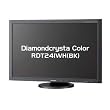 MITSUBISHI 24.1型ワイド液晶ディスプレイ ノングレア H-IPS方式 WUXGA ブラック RDT241WH(BK)