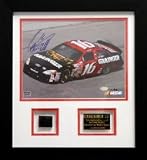  : Biffle, Greg Framed Auto Photo W/ 2003 Tire