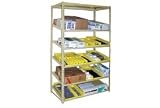 Sloped Flow Shelving Starter 36X18X84 Tan