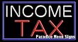 Income Tax Neon Sign 20 x 37