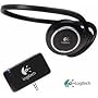 Logitech Wireless Digital Bluetooth Headphones for MP3 Players iPods and Computers