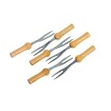 Faringdon Set Of 6 Wood Handled Corn On The Cob Skewers