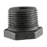 LDR 310 B-1238 Bushing, Black, 1/2-Inch X 3/8-Inch