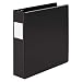 Wilson Jones Heavy Duty No-Gap Round Ring Binder, 2 Inch Capacity, Letter Size, Black (W364-44NBPP)