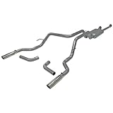 IMAGE OF Flowmaster 817486 Cat-back System 409S - Dual Rear/Side Exit - American Thunder - Moderate Sound