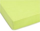Julius Z&ouml;llner 8300113340 - Spannbetttuch Frottee f&uuml;r Kinderbett, Gr&ouml;&szlig;e: 60 x 120 cm/70 x 140 cm, Farbe: gr&uuml;n