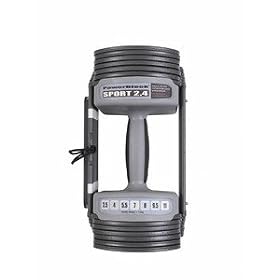 PowerBlock SportBlock 24 Adjustable 3 to 24-Pounds per Dumbbell Set