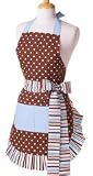 Flirty Aprons Women's Apron Blue Chocolate