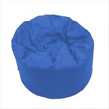 Jumbo Cotton Twill Bean Bags with Liner in Royal Blue