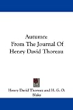 Autumn: From the Journal of Henry David Thoreau