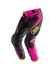 Automotive Parts and Accessories: ONeal Element Womens Limited Edition Pants (Black/Pink, Size 9/10) - O'Neal