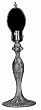 13 3/4 Fleur Lamp Base Lighting Misc Lighting