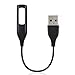 Fitbit Flex Cable, TecBillion Replacement USB Charger Cable Compatible for Fitbit Flex Band Wireless Activity Bracelet, Pack of 1, Black