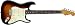 Fender Robert Cray Stratocaster® Electric Guitar, 3 Tone Sunburst, Rosewood Fretboard