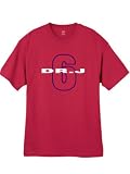 Mens Julius Erving 6 Dr. J Throwback Red T Shirt Size X-large