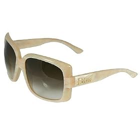 CHRISTIAN DIOR 60'S 1, 1/S TRY02 PINK MOTHER OF PEARL PLASTIC BROWN GRADIENT LENS SUNGLASSES SHADES