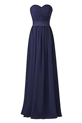 Strapless Cocktail Chiffon Evening Dress/Bridesmaid Dress/Prom Dress/Wedding Party Dress 