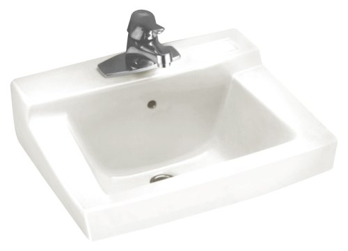 American Standard 0321.026.020 Declyn 4-Inch Centerset Wall Mount Sink, White