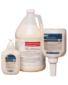 Steris CV Medicated Lotion Soap; Dispenser Pack; 33-3/4 oz.