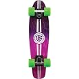 Stereo Wood Vinyl Complete Cruiser - Purple/Pink/Lime