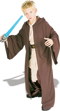 Childrens Toyshop  Toys : Star Wars tm Jedi tm Deluxe Child Robe Size Medium age range 5-7 years
