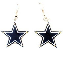 Dallas Cowboys Spoon Earrings