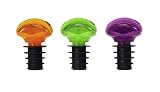 Jokari Dual Flow Click Spout (assorted colors), 3 units