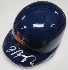 Jose Reyes Autographed Mini Helmet