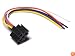 Absolute USA 5-Pin 12 VDC Interlocking Relay Socket with 12-Inch Lead