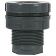 Double Threaded Bulkhead (Schedule 80, Heavy Duty) - 1/2 inch FPT x 1/2 inch FPT