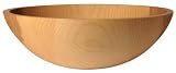 One-piece Solid Hardwood 17 Bowl - Natural