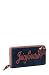 Juicy Couture Velour Clutch Wallet (Blue / Roseanna)