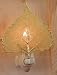 Real Cottonwood Leaf in 24K Gold Night Lights