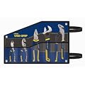 Slip Joint, Diagonal, Lineman, Adjustable Wrench and Groove Joint ProPliers Kitbag Set, 5-Piece with FREE MINI TOOL BOX