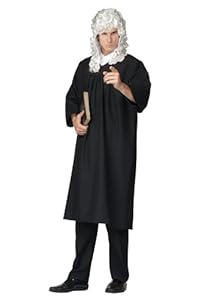 Judge Robe Adult Standard Costume, Size 36-40