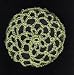 Avocado Hair Net Crocheted Hair Bun Cover- LARGE